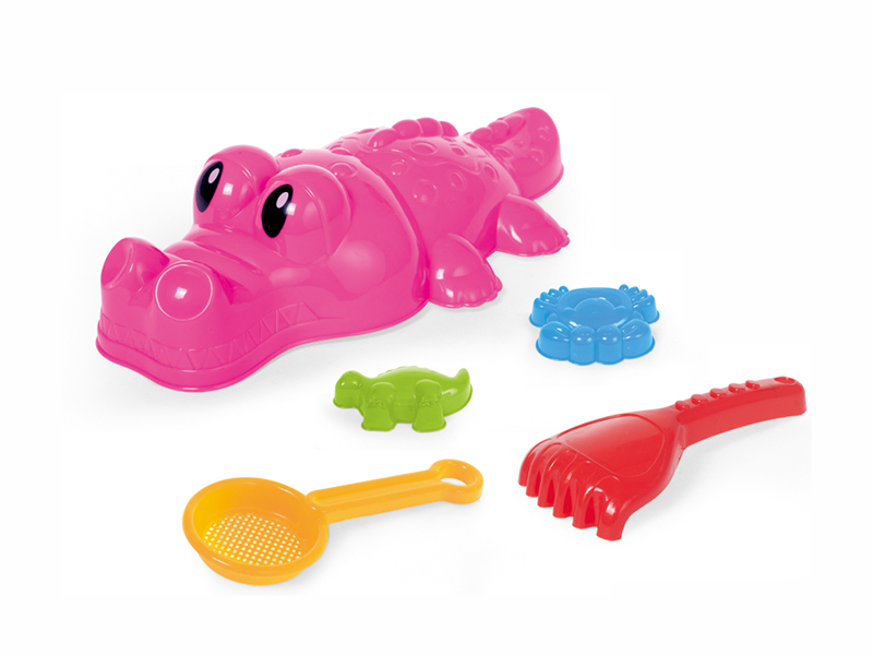 Crocodile Sand Mold Beach Set 5pcs