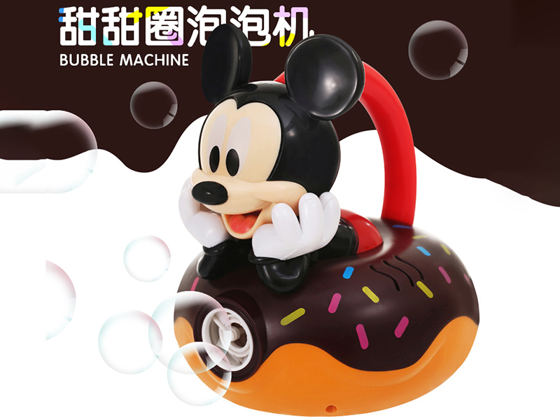 Mickey Mouse Doughnut Bubble Machine