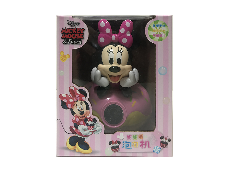 Minnie Mouse Doughnut Bubble Machine