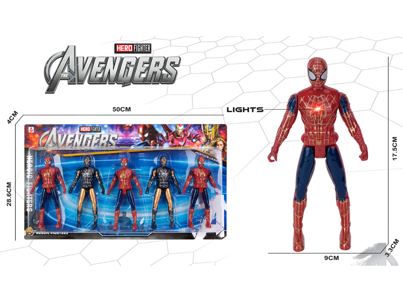 Spider Man With Lights