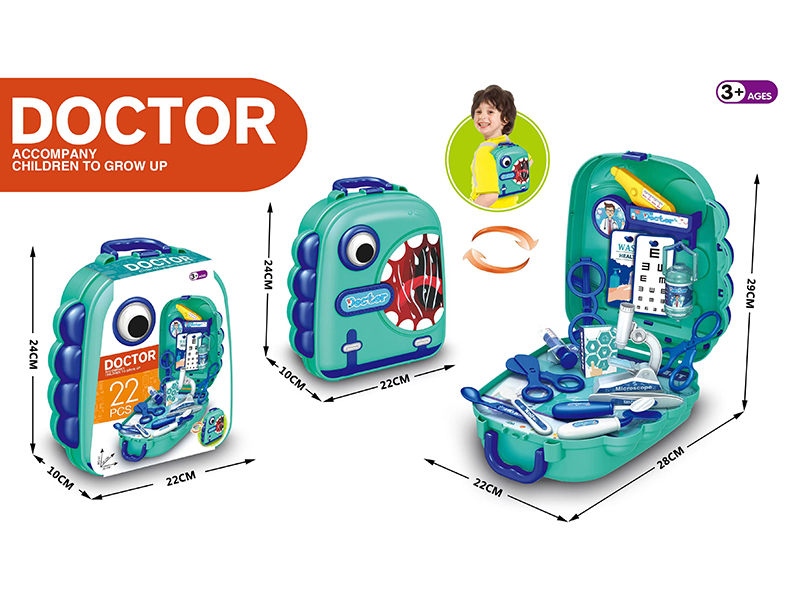 Dinosaur Backpack Doctor Toy