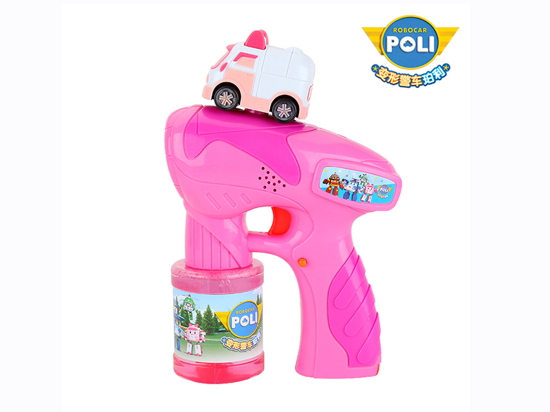 Amber Automatic Bubble Gun