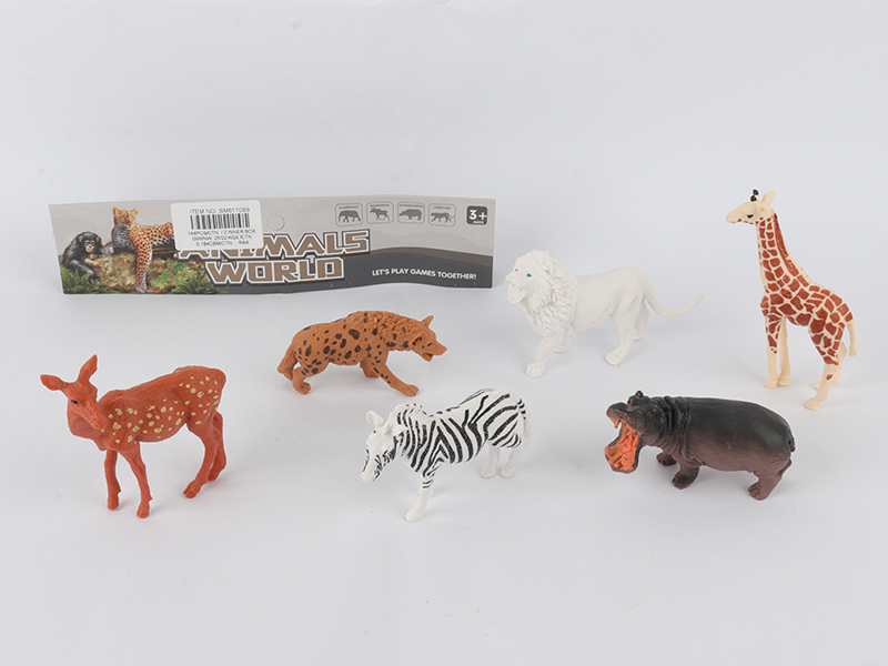 6pcs Animals Set