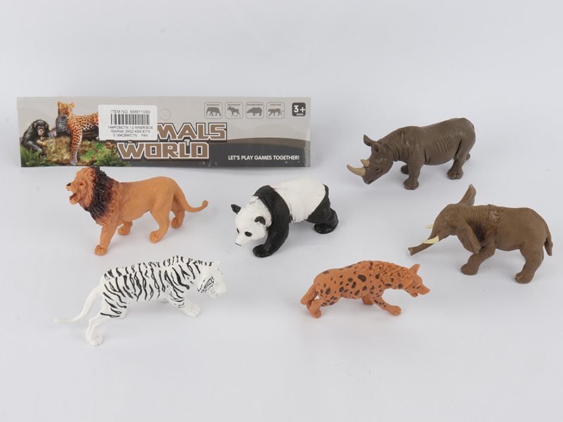 6pcs Animals Set