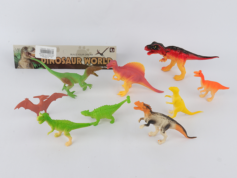 9pcs Dinosaurs Set