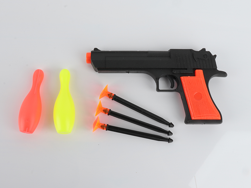 Black Needle Gun + Bowling Toys