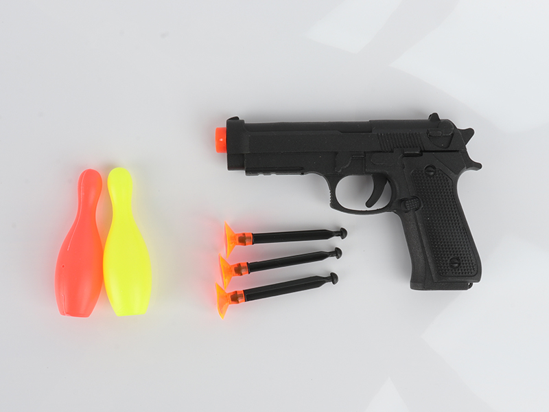 Black Needle Gun + Bowling Toys