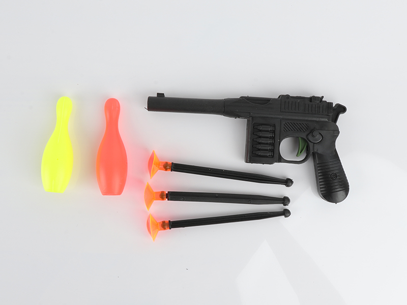 Black Needle Gun + Bowling Toys