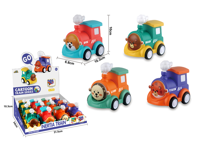 12PCS Friction Swinging Storage Train