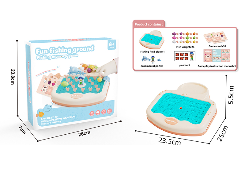Fun Fishing Ground Fishing Memory Game