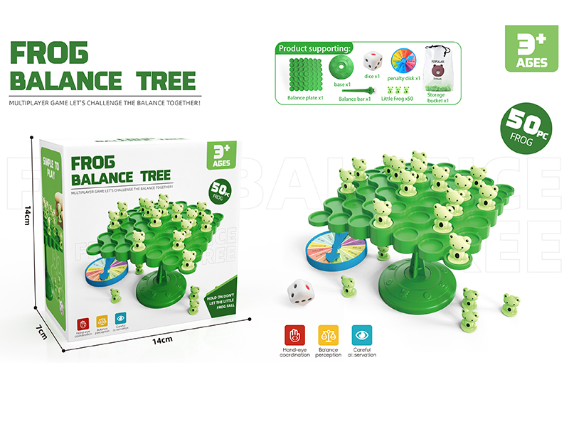 Frog Balance Tree Board Game
