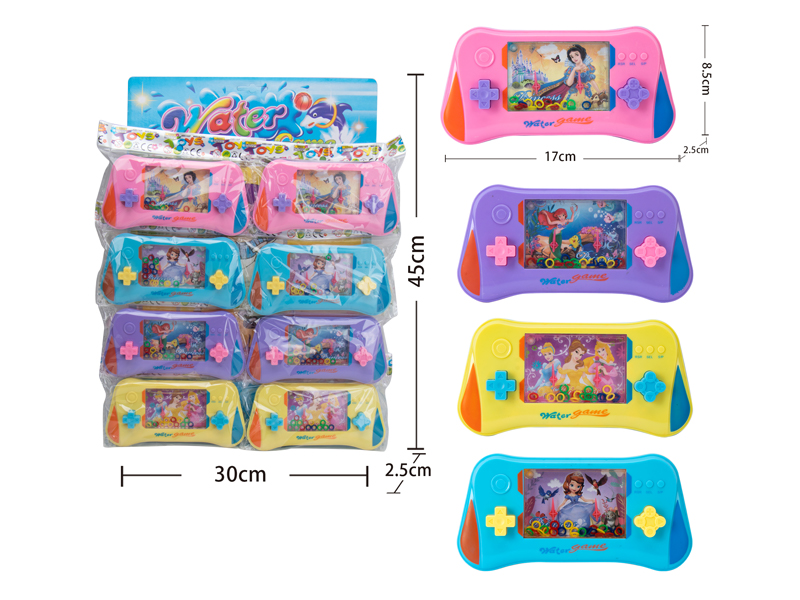 Ice And Snow Princess Water Game Toy(8PCS)