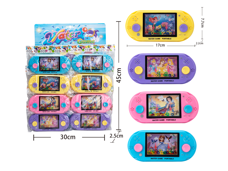 Ice And Snow Princess Water Game Toy(8PCS)