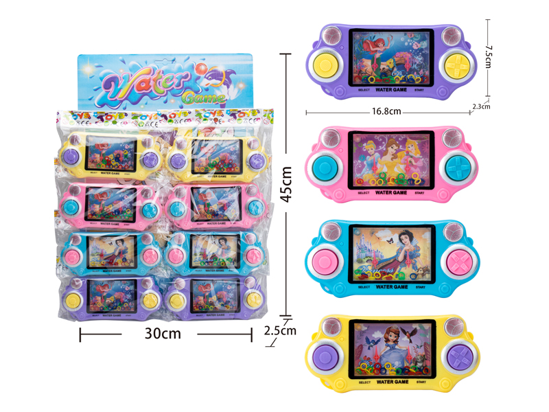 Ice And Snow Princess Water Game Toy(8PCS)