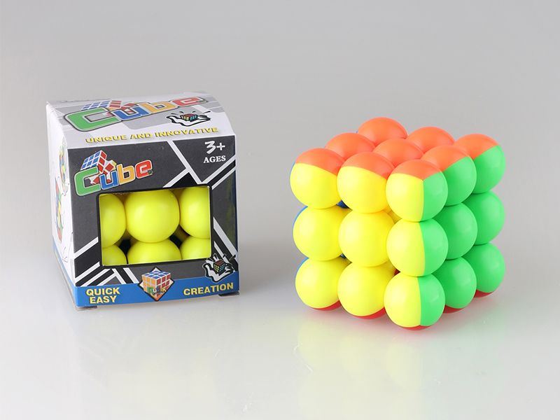 Round Ball Third Order Magic Cube Toy