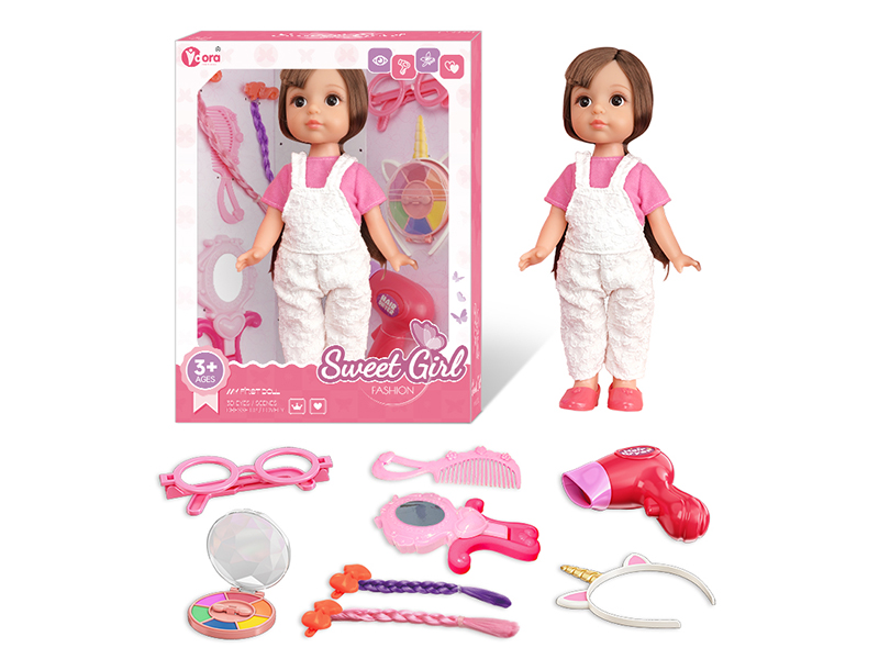 12 Inch Fashion Girl Doll Beauty Toy Set