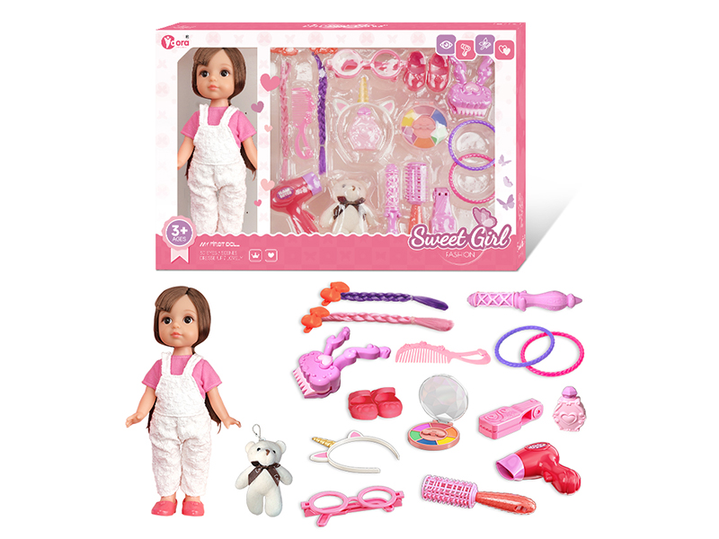 12 Inch Fashion Girl Doll Beauty Toy Set