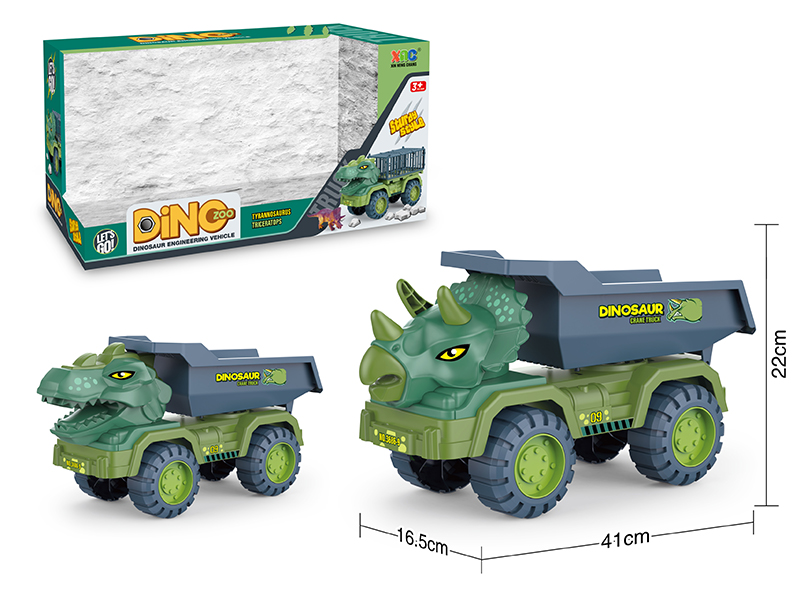 Slide Dinosaur Dump Truck