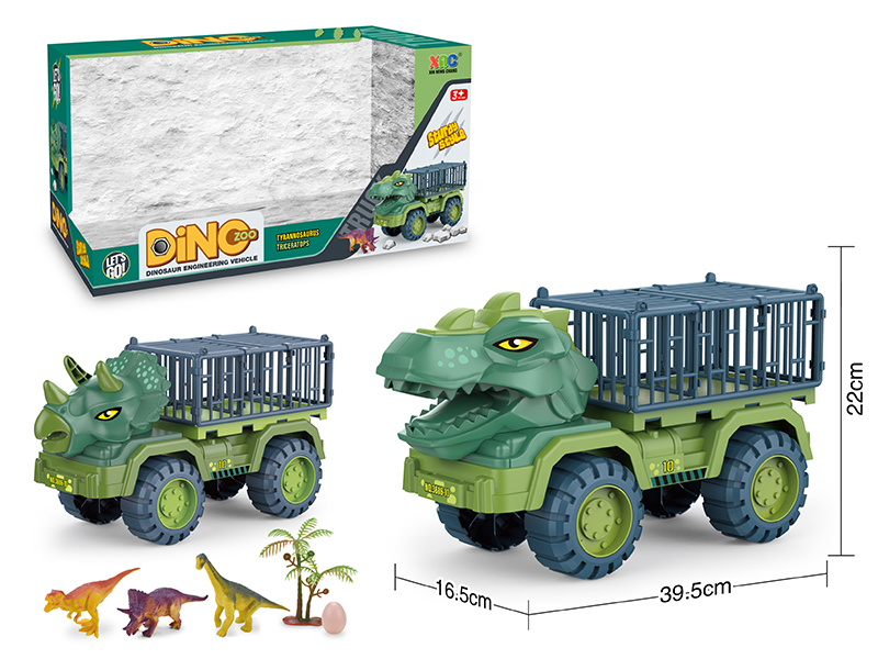 Slide Dinosaur Transport Truck