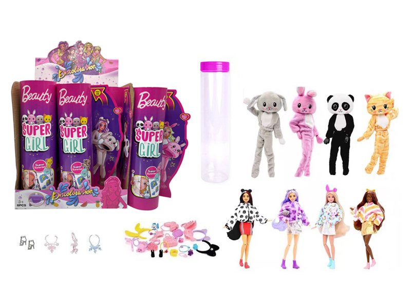 11.5 Inch 12 Joint Solid Body Doll Series (6PCS)