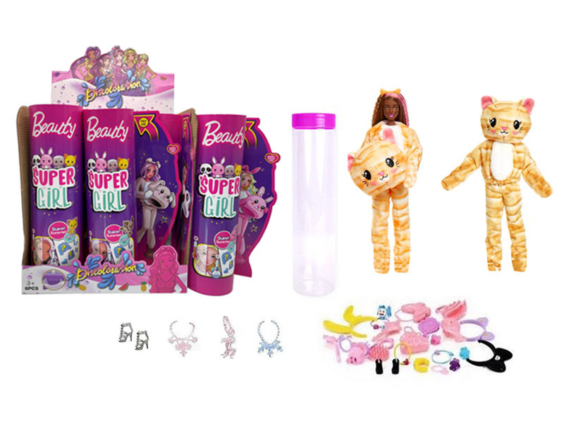 11.5 Inch 12 Joint Solid Body Doll Series (6PCS)