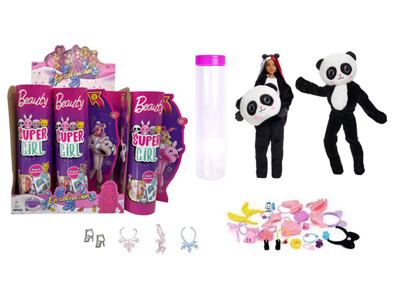 11.5 Inch 12 Joint Solid Body Doll Series (6PCS)