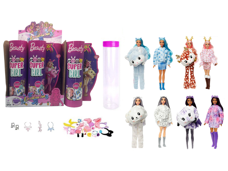 11.5 Inch 12 Joint Solid Body Doll Series (6PCS)