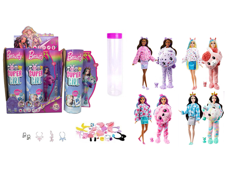 11.5 Inch 12 Joint Solid Body Doll Series (6PCS)