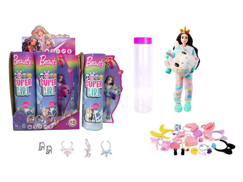 11.5 Inch 12 Joint Solid Body Doll Series (6PCS)