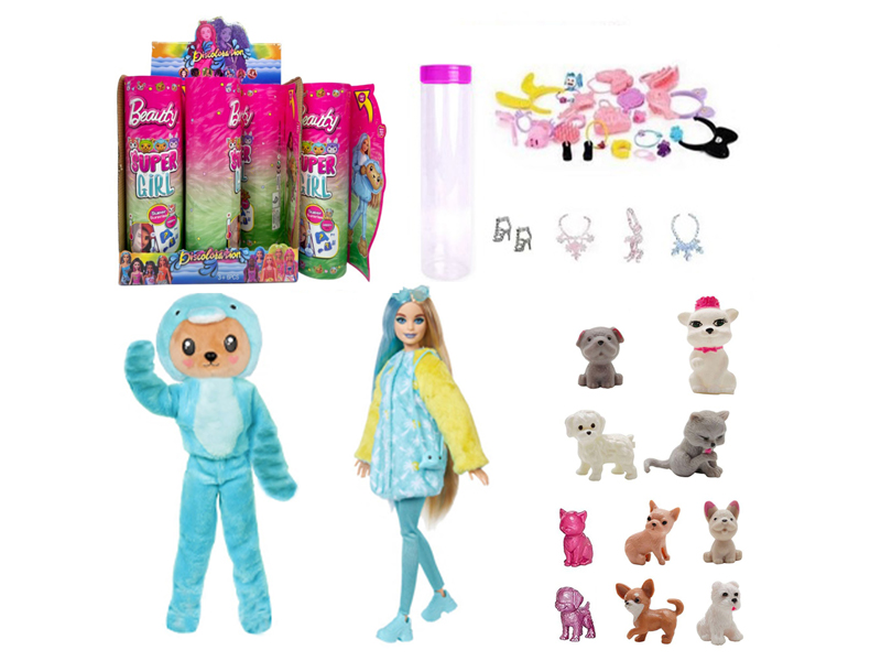 11.5 Inch 12 Joint Solid Body Doll Series (6PCS)