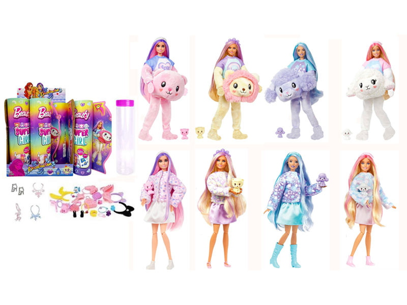 11.5 Inch 12 Joint Solid Body Doll Series (6PCS)