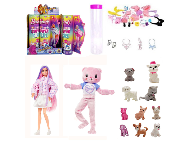 11.5 Inch 12 Joint Solid Body Doll Series (6PCS)