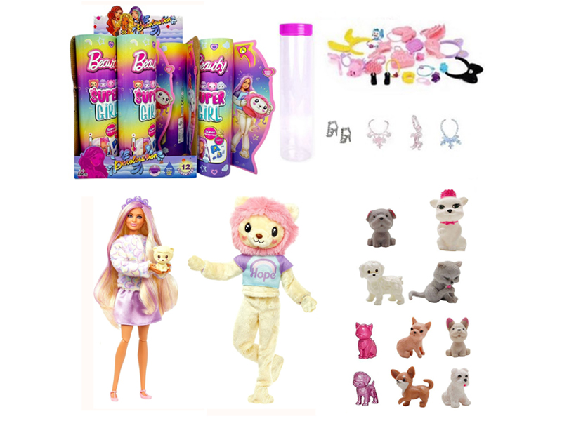 11.5 Inch 12 Joint Solid Body Doll Series (6PCS)