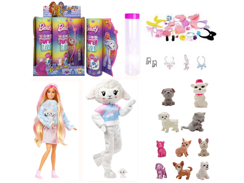 11.5 Inch 12 Joint Solid Body Doll Series (6PCS)