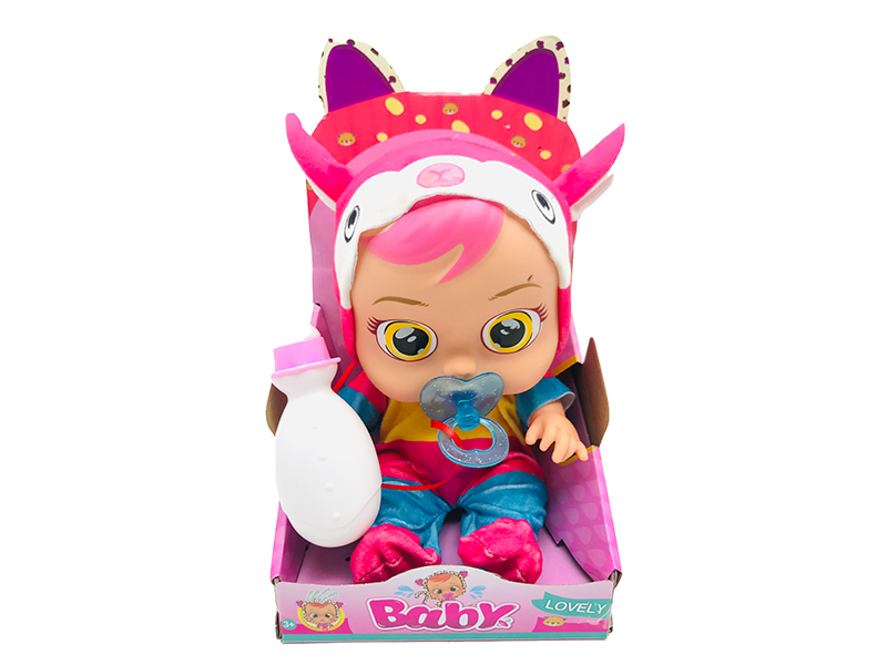 14 Inch Vinyl Crying IC Doll