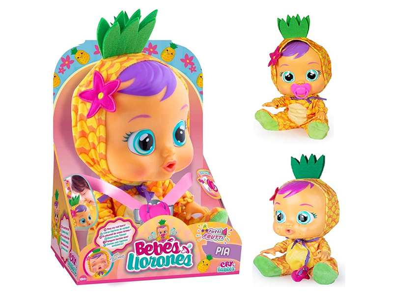 14 Inch Vinyl Crying IC Doll Fruit Series