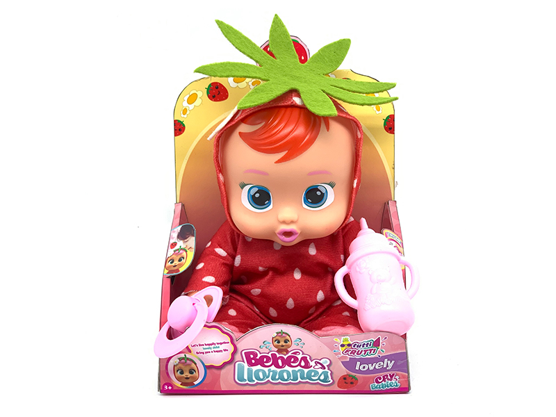 14 Inch Vinyl Crying IC Doll Fruit Series