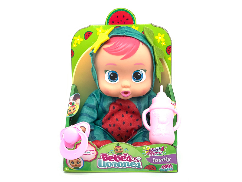 14 Inch Vinyl Crying IC Doll Fruit Series
