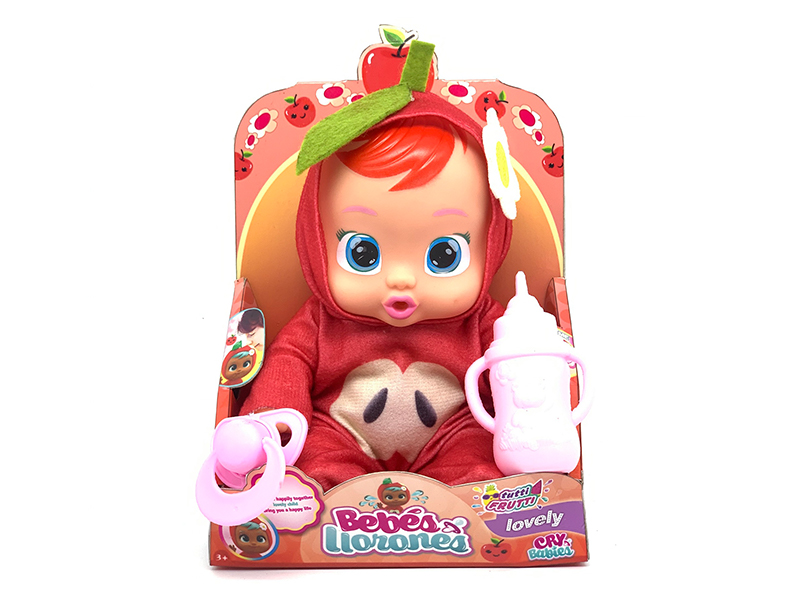 14 Inch Vinyl Crying IC Doll Fruit Series