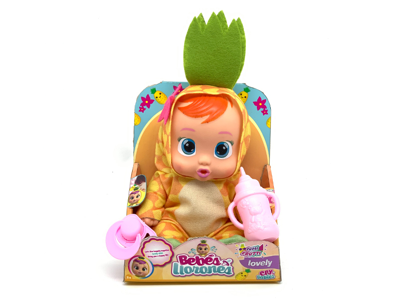 14 Inch Vinyl Crying IC Doll Fruit Series