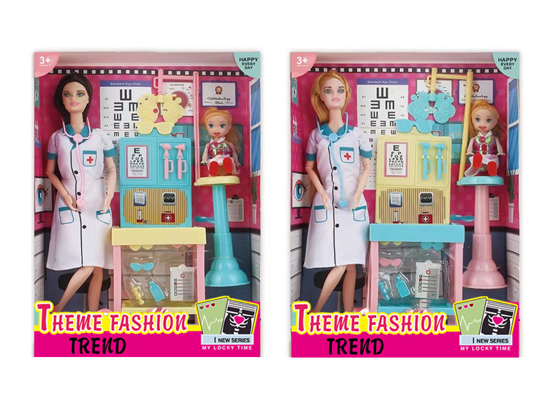 11.5-Inch 11 Joint Solid Body Eye Doctor Doll Series