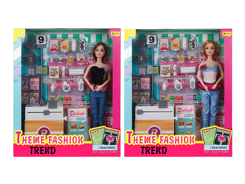 11.5-Inch 9-Joint Solid Body Store Doll Series