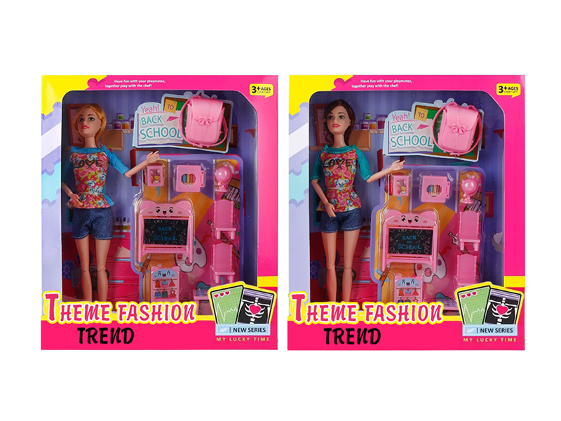 11.5-Inch 12 Joint Solid Body Student Doll Series