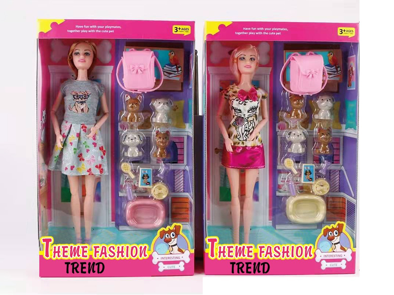 11.5-Inch 12 Joint Solid Pet Doll Series