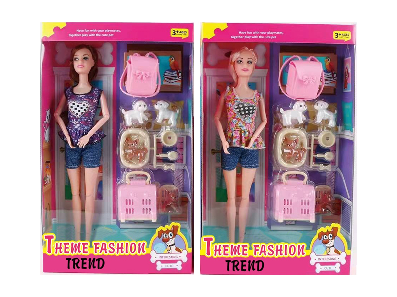 11.5-Inch 12 Joint Solid Pet Doll Series