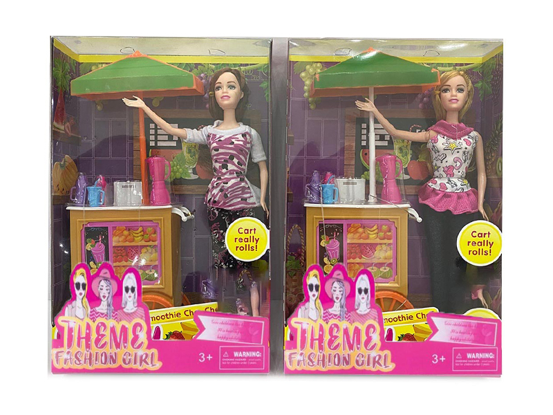 11.5-Inch  Solid Long Haired Fashion Doll Series