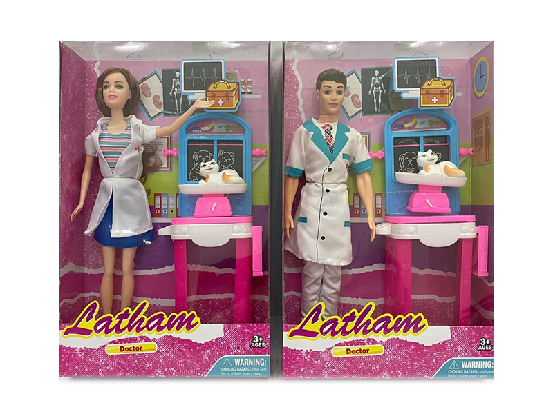 11.5-Inch  Solid Long Haired Fashion Doll Series