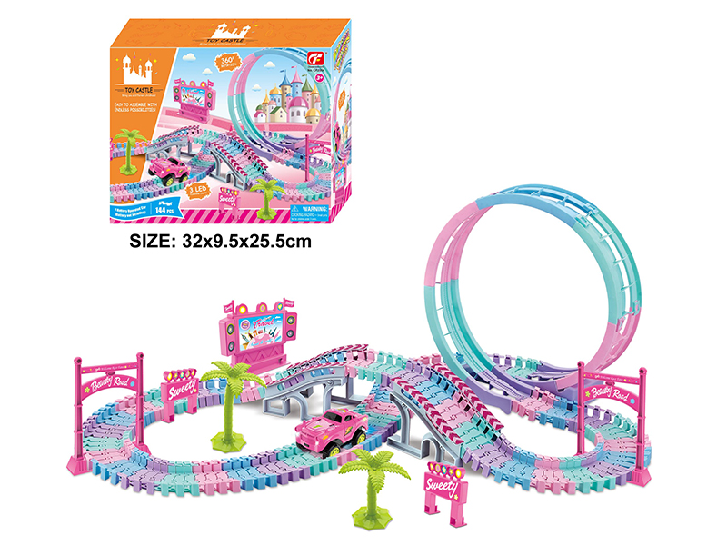 Electric Rail Car 144pcs