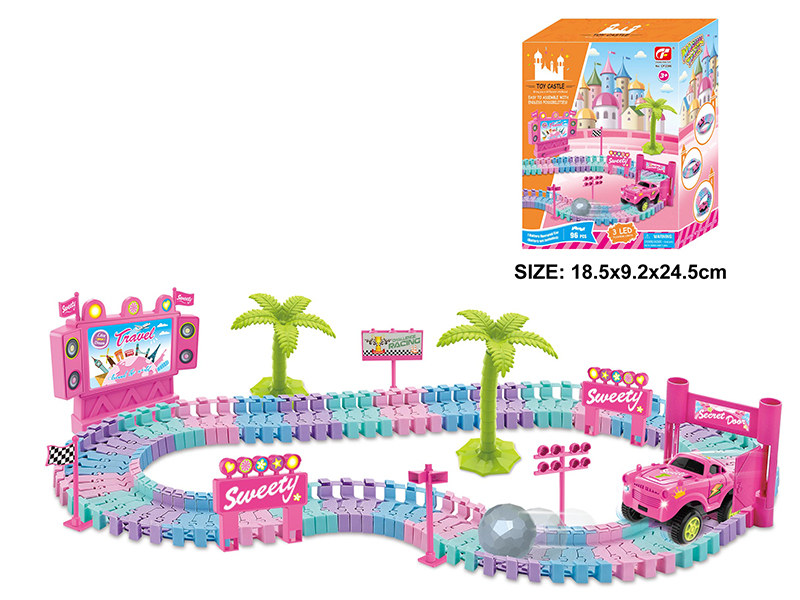 Electric Rail Car 96pcs