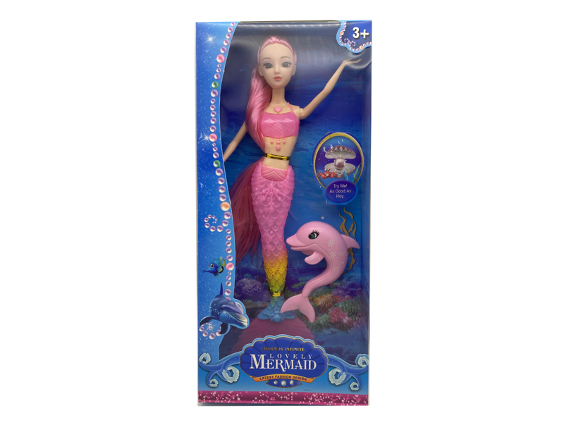 14 Inch Solid Live Hand Fish Doll Series